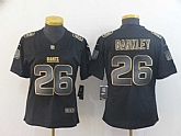 Women Nike Giants 26 Saquon Barkley Black Gold Vapor Untouchable Limited Jersey,baseball caps,new era cap wholesale,wholesale hats